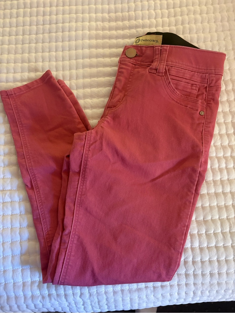 Democracy Rose Pink Denim Jeans